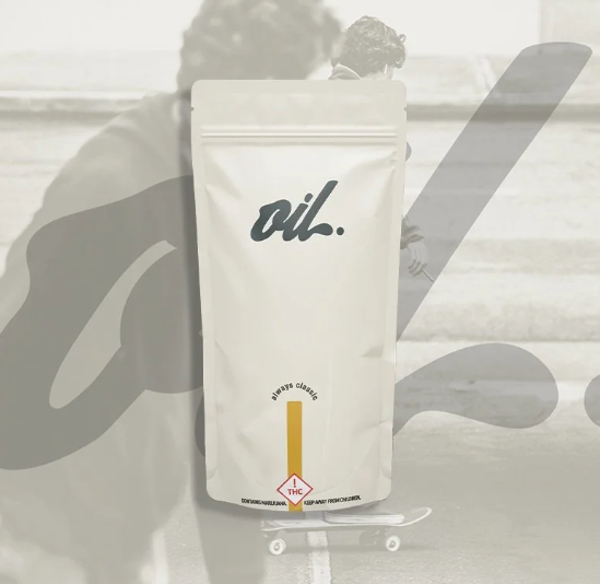 oil. cannabis brand logo Denver dispensary partner