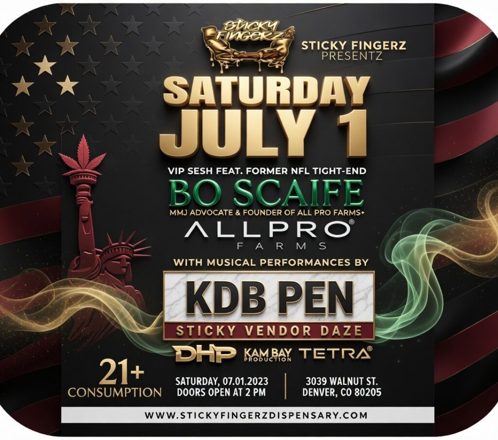 Sticky Fingerz events Denver