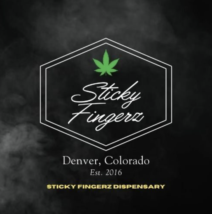 Five Points Denver Dispensary - Sticky Fingerz Dispensary. Sticky fingers logo